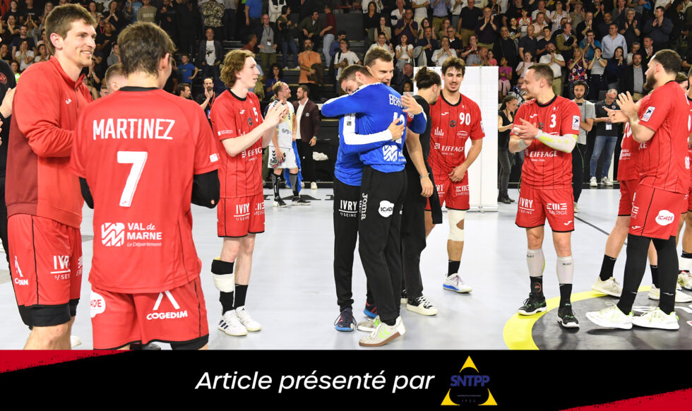 J30LMSL Une dernière soirée pour fêter le maintien Ivry Handball