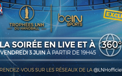 Suivez en LIVE et à 360° les trophées LNH !