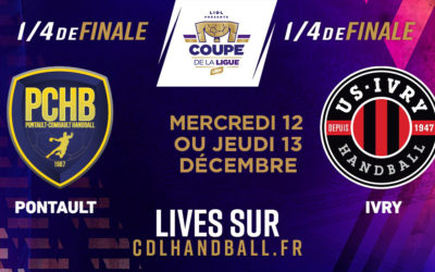 ¼ de Coupe de la Ligue / Ce sera Pontault !