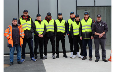 Les jeunes du centre de formation chez ENGIE !