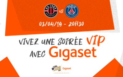 Vivez une soirée VIP sur le match IVRY – PSG avec Gigaset !