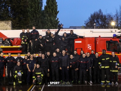 LES ROUGE ET NOIR CHEZ LES POMPIERS !